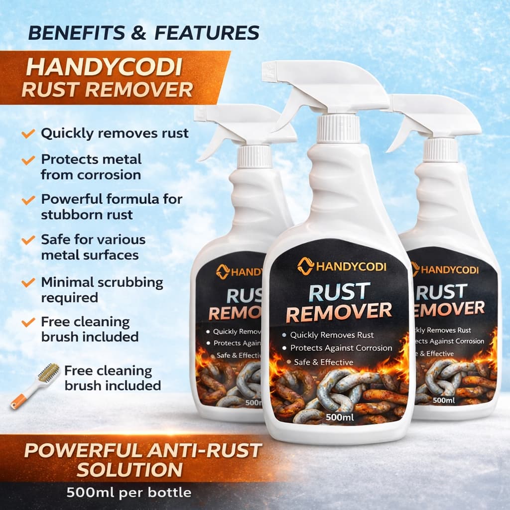 Multi-functional Quick-acting Rust Removal Spray