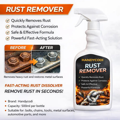 Multi-functional Quick-acting Rust Removal Spray