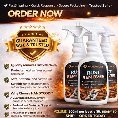 Multi-functional Quick-acting Rust Removal Spray
